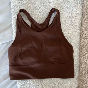 Lululemon Brown Sports Bra